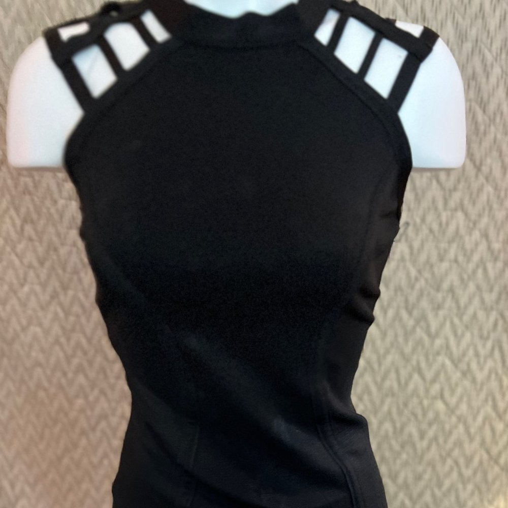 WOW Couture Strappy V-Neck Bodycon Dress